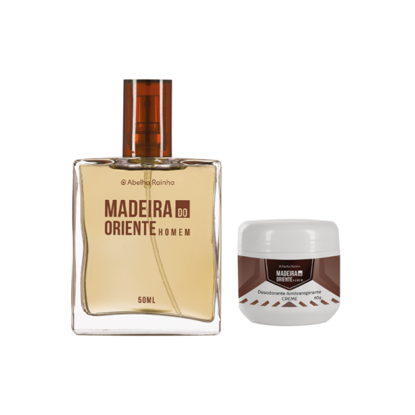 Kit Madeira do Oriente Homem Desodorante Creme