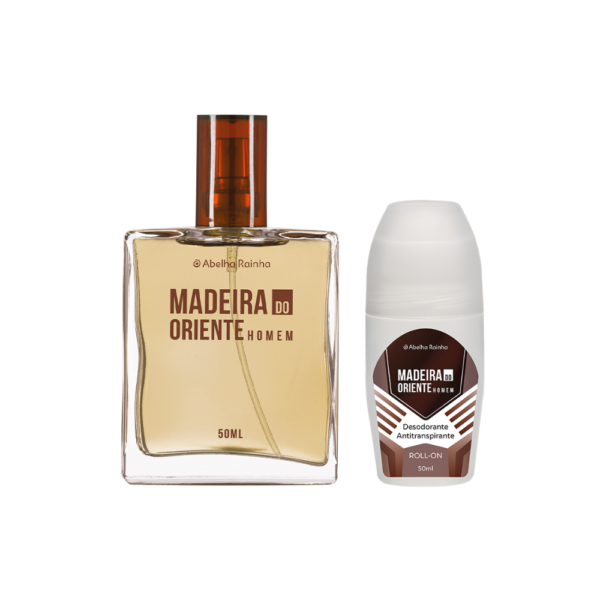 Kit Madeira do Oriente Homem Desodorante Roll-On